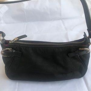 Salvatore Ferragamo black clutch/mini bag